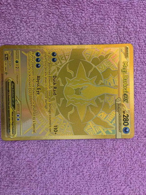 Mega Darkrai EX Pokemon card