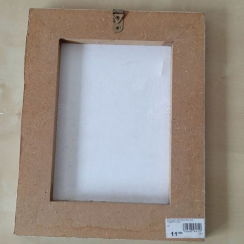 Decorative wooden frame French Lilac Flower Botanical used