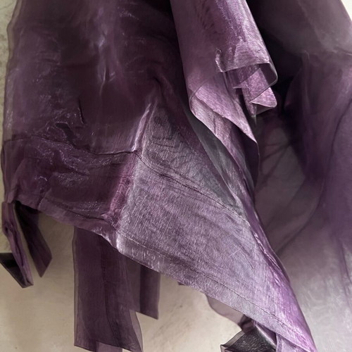 Voile purple curtain new 1.45x2.45