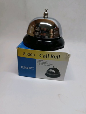 Call bell for reception or restaurant counter, new, large size