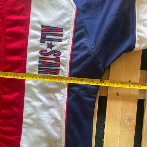 Vintage Converse All Star Basketball Jacket Large like new, navy red white