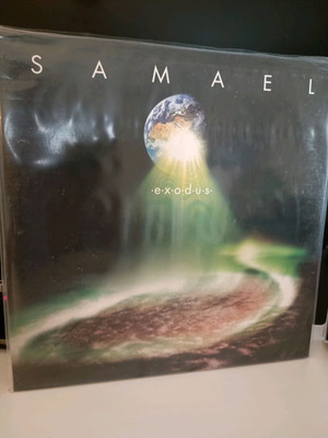 Samael Exodus винил 12" EP преиздание, нов, прозрачен светлозелен