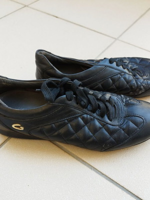 Alberto Guardiani women's shoes size 39 used, black sneakers