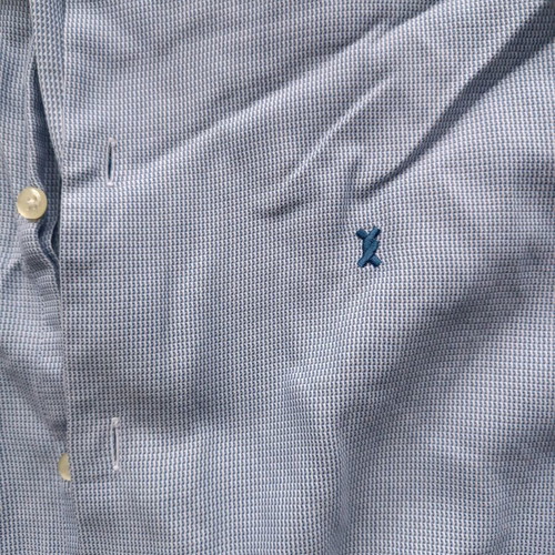 The Bostonians no 48 x large shirt used, light blue 100% cotton