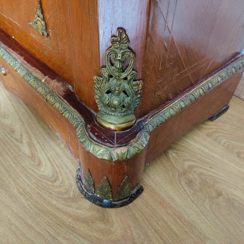 Antique Louis French Bayou Buffet used with marble