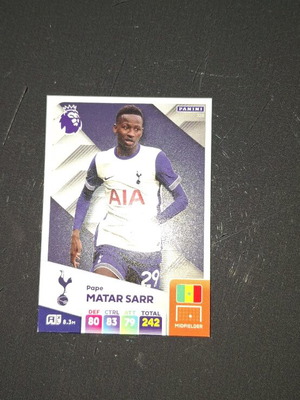 Panini Premier League Pape Matar Sarr κάρτα καινούργια