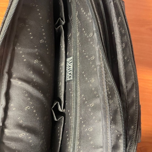 Men's handheld bag used, dimensions 35x40