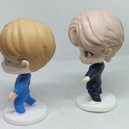 BTS TinyTAN McDonald's Happy Meal figures set of 2, like new