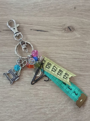 Handmade keychain sewing theme, colorful, new