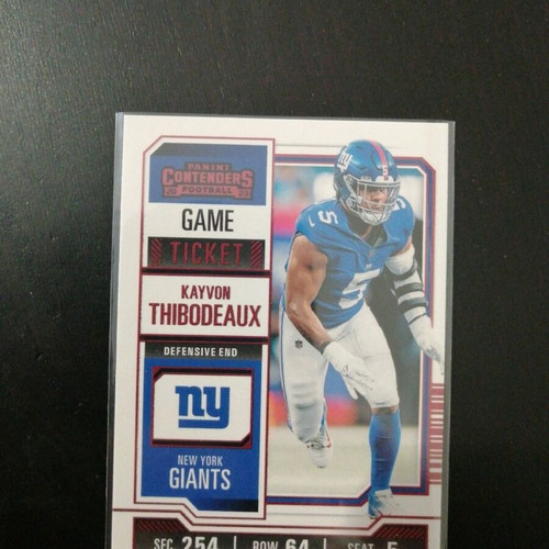 Kayvon Thibodeaux 2023 Panini Contenders card like new