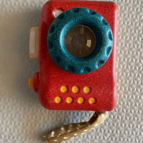 Plan Toys My First Camera like new with box