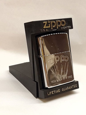 Zippo lighter 60th anniversary collectible edition like new