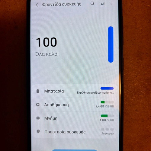 Samsung Galaxy A10 used, 32GB, blue, Dual SIM, Android