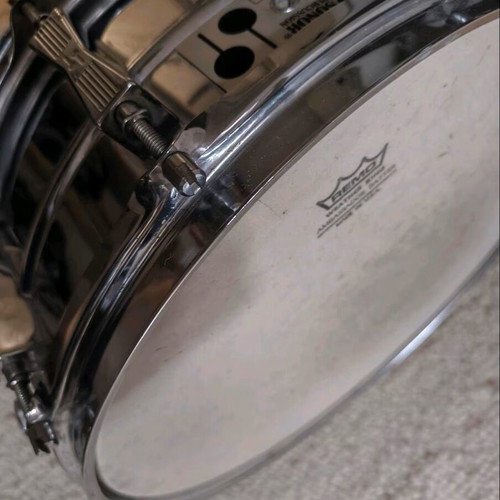 Sonor Phonic D505 Snare Drum used, seamless ferromanganese shell 14"×5.75"