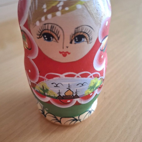 Babushka wooden hand-painted new Russian