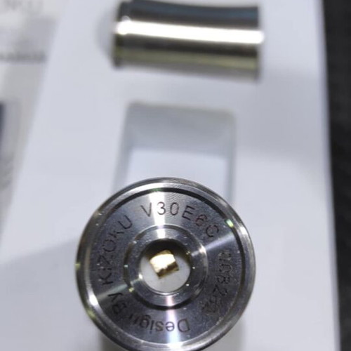 Kizoku Kirin Semi-Mech Tube Mod used, brushed stainless steel, 18350/18650