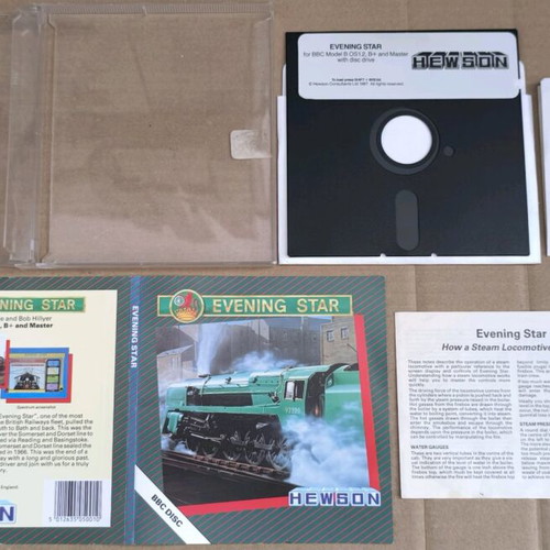 Evening Star (Hewson) BBC Micro Disk used