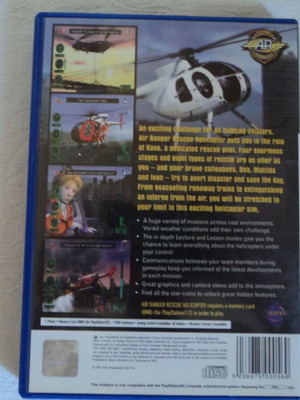 Air Ranger Rescue Helicopter PS2 παιχνίδι μεταχειρισμένο, χωρίς φυλλάδιο
