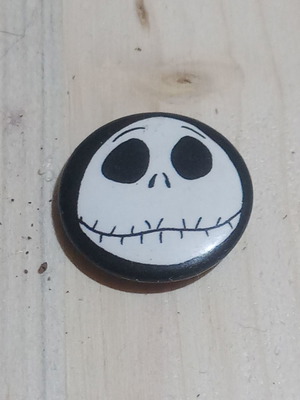 Authentic Nightmare before christmass Jack Skellington pin used