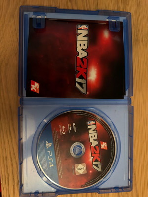 NBA2k17 PS4 game like new