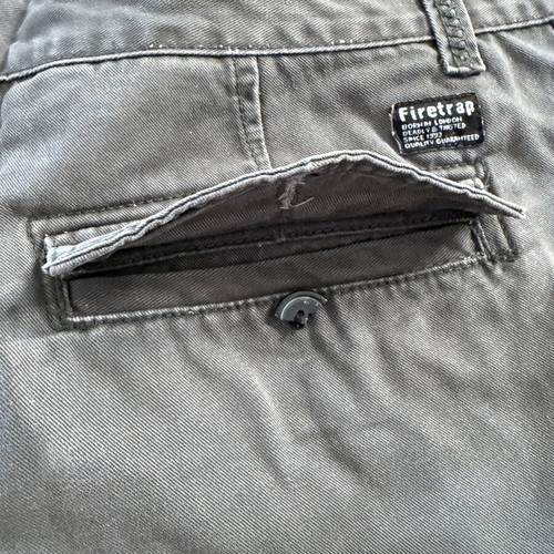 Firetrap Men Cargo Shorts used, size L, khaki