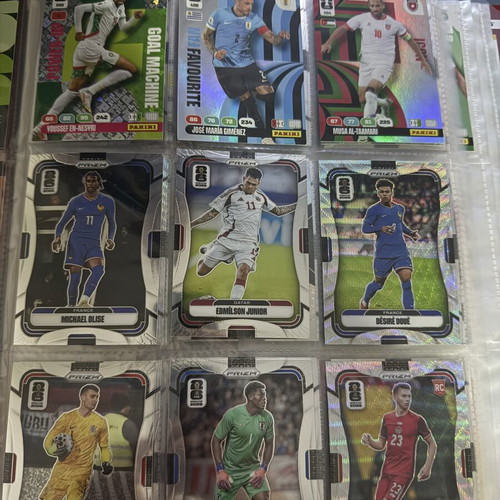 Panini WC 2026 sticker album with 281 stickers and Adrenalyn XL & Prizm cards