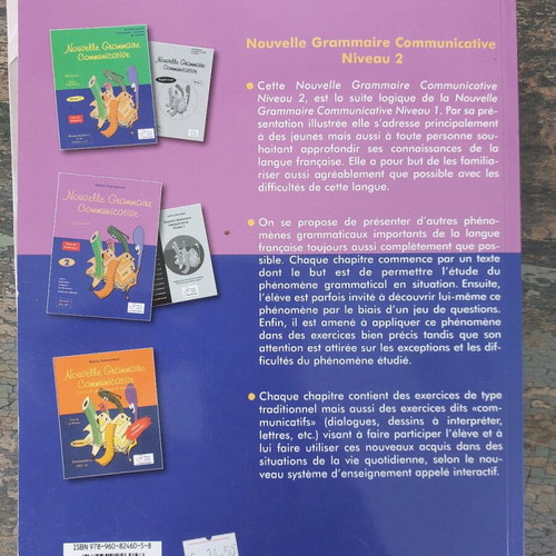 Nouvelle Grammaire Communicative French grammar book new