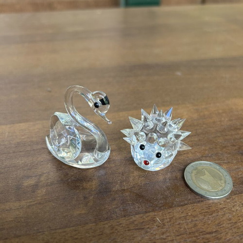 Small plastic animal figurines
