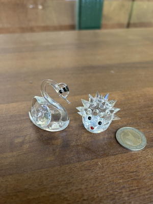 Small plastic animal figurines