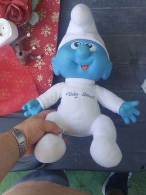 Baby Smurf 1984 Hasbro голяма винтидж играчка