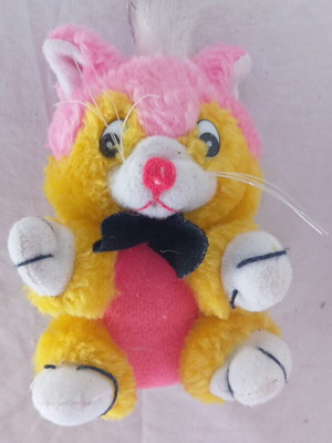 Small plush cat 12 cm used