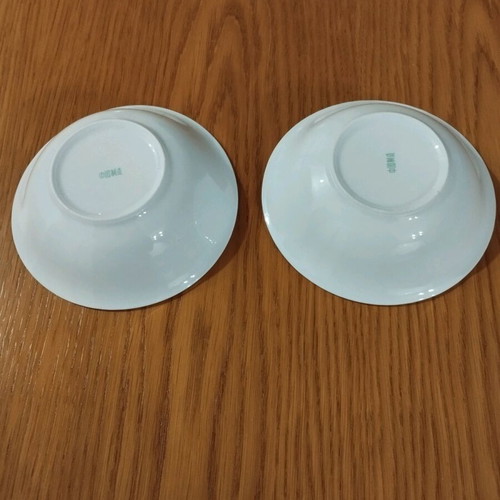 Porcelain bowls used, vintage, Chinese, set of 2