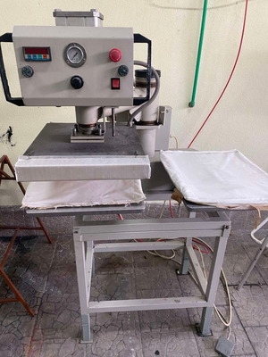 Double air press used 40x50 cm with digital temperature and time control