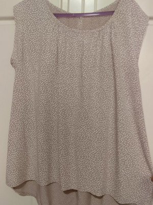 Viscose blouse large like new, women's summer top