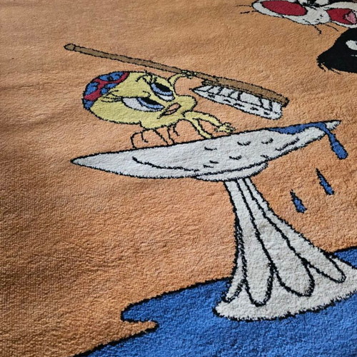 Sylvester and Tweety children's rug used 160x230