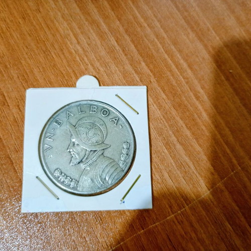Panama 1 Balboa 1931 silver coin used