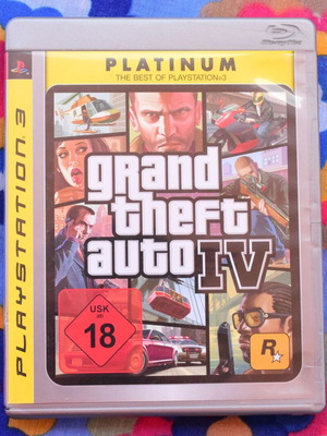 Grand Theft Auto IV Platinum PS3 very good condition
