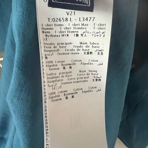 Vilebrequin St Tropez T-Shirt Men New, Size XL, Turquoise