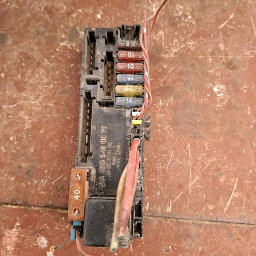 Mercedes w210 fuse box used