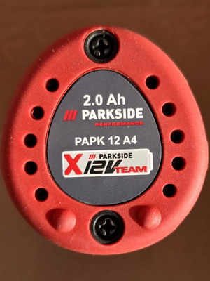 Parkside PAPK 12 A4 lithium ion rechargeable battery new