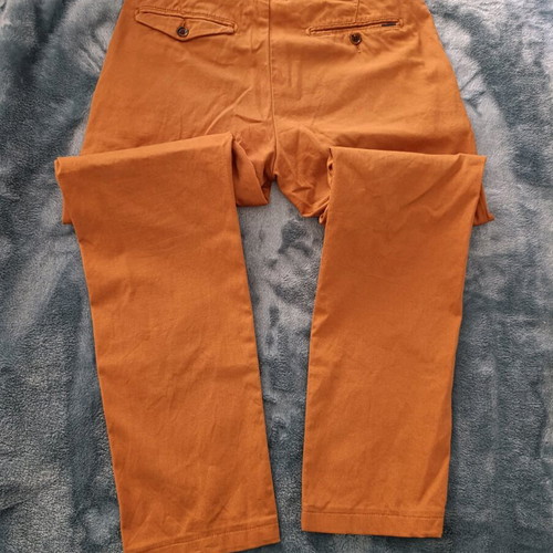 Men's Zen And Zen Legend chino pants like new, orange/brick size M