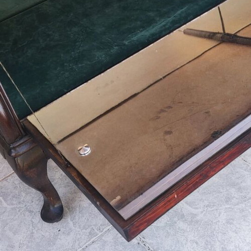 Walnut Display Cabinet like new