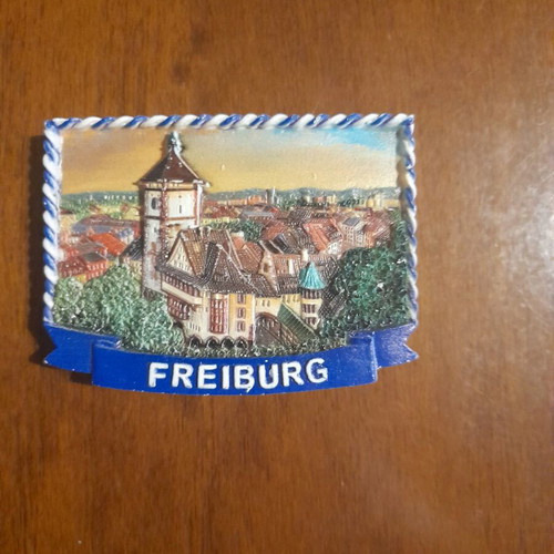 Souvenir magnet new from Freiburg city