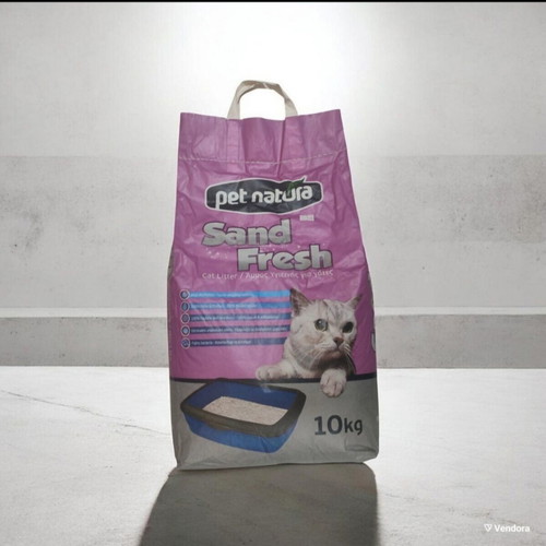 Cat litter 2x10kg and 10 pate 400gr new