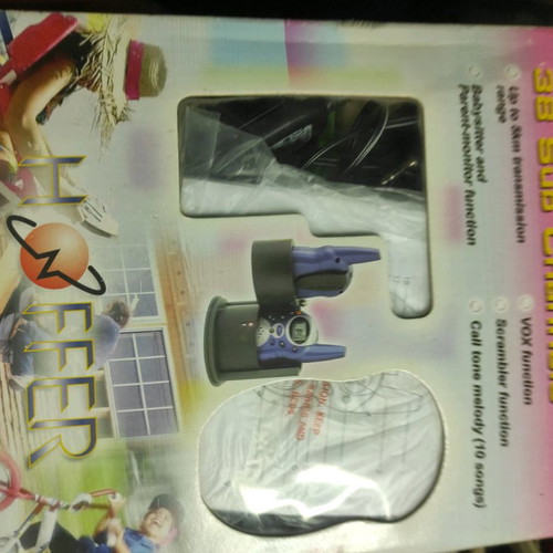 Walkie Talkie Hoffer 103 new with batteries