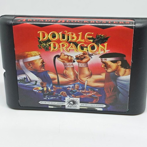 Double Dragon Sega Genesis cartridge like new