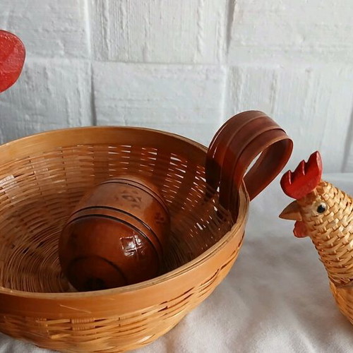 Easter baskets used, pack of 3, small size