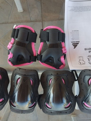 Rollerblade skate gear protective pads for kids