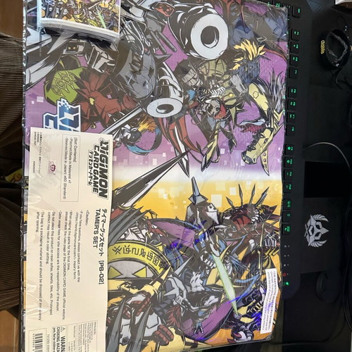 Digimon Tamers set 02 sleeves, playmat -  25,00 - Vendora.cy