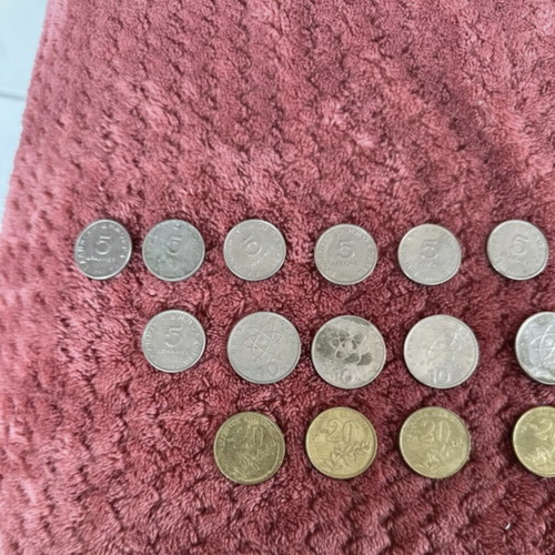 Old coins like new, various drachmas